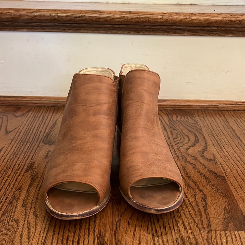 Open Toe Booties - image 1